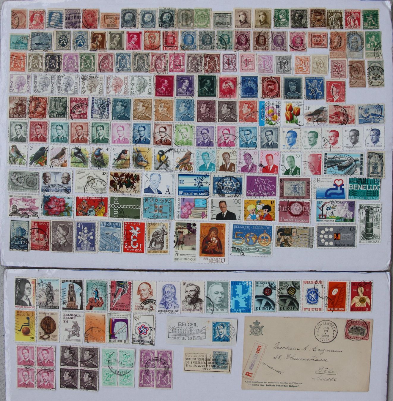 Alle Briefmarken: Briefmarken Belgien – Gebraucht aus Oberentfelden von lakipul