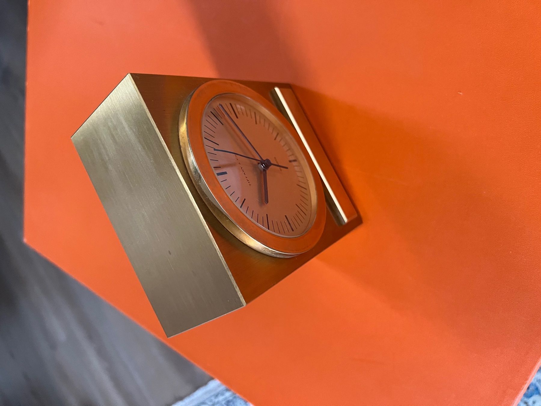 Tiffany & Co. Orologi: 😍 Tiffany Table Clock Classic Rare' 😍 – Usato da Morges venduto da thetimebureau 2