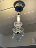 Deckenlampe Lüster Vintage Hängelampe Chrom