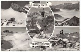 Leysin - 5 Bild AK Berneuse