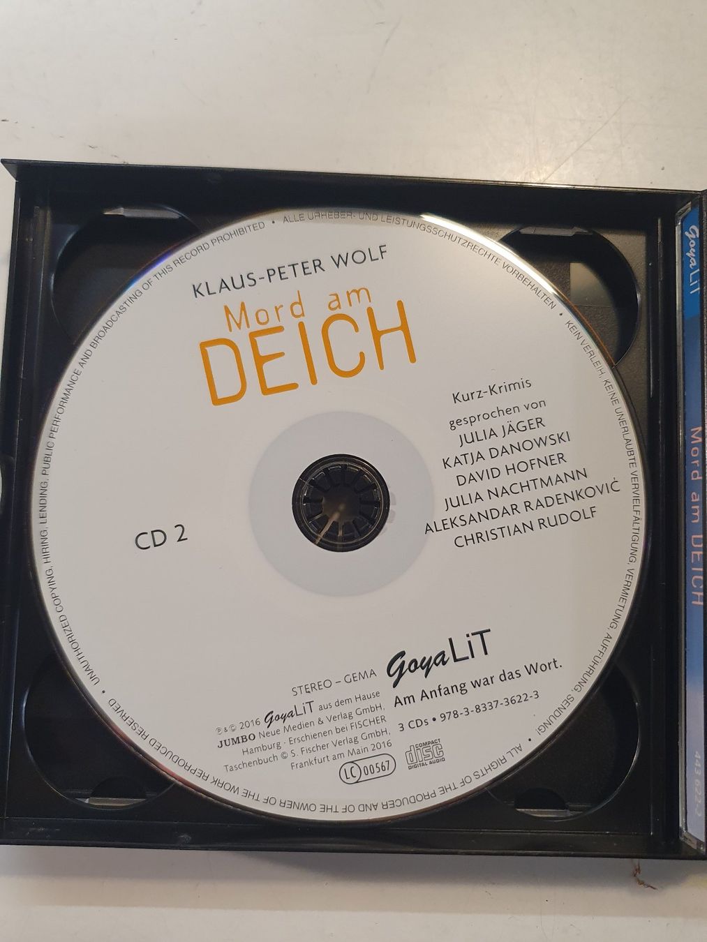 Audiolibri: Hörbuch Mord am Deich - Klaus-Peter Wolf – Usato da Zürich venduto da loosebone 3