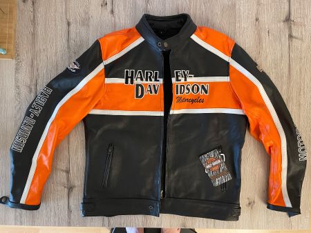 Neue  Harley Davidson Lederjacke Grösse L