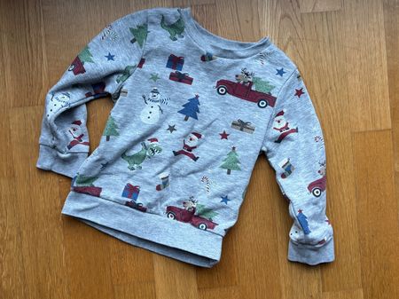 C&A Weihnachtssweatshirt, Größe 98