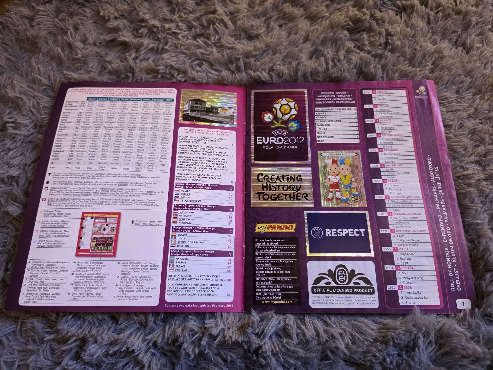 Panini Albums: Panini - Euro 2012 – D'occasion à Herisau par TyrantTK 1