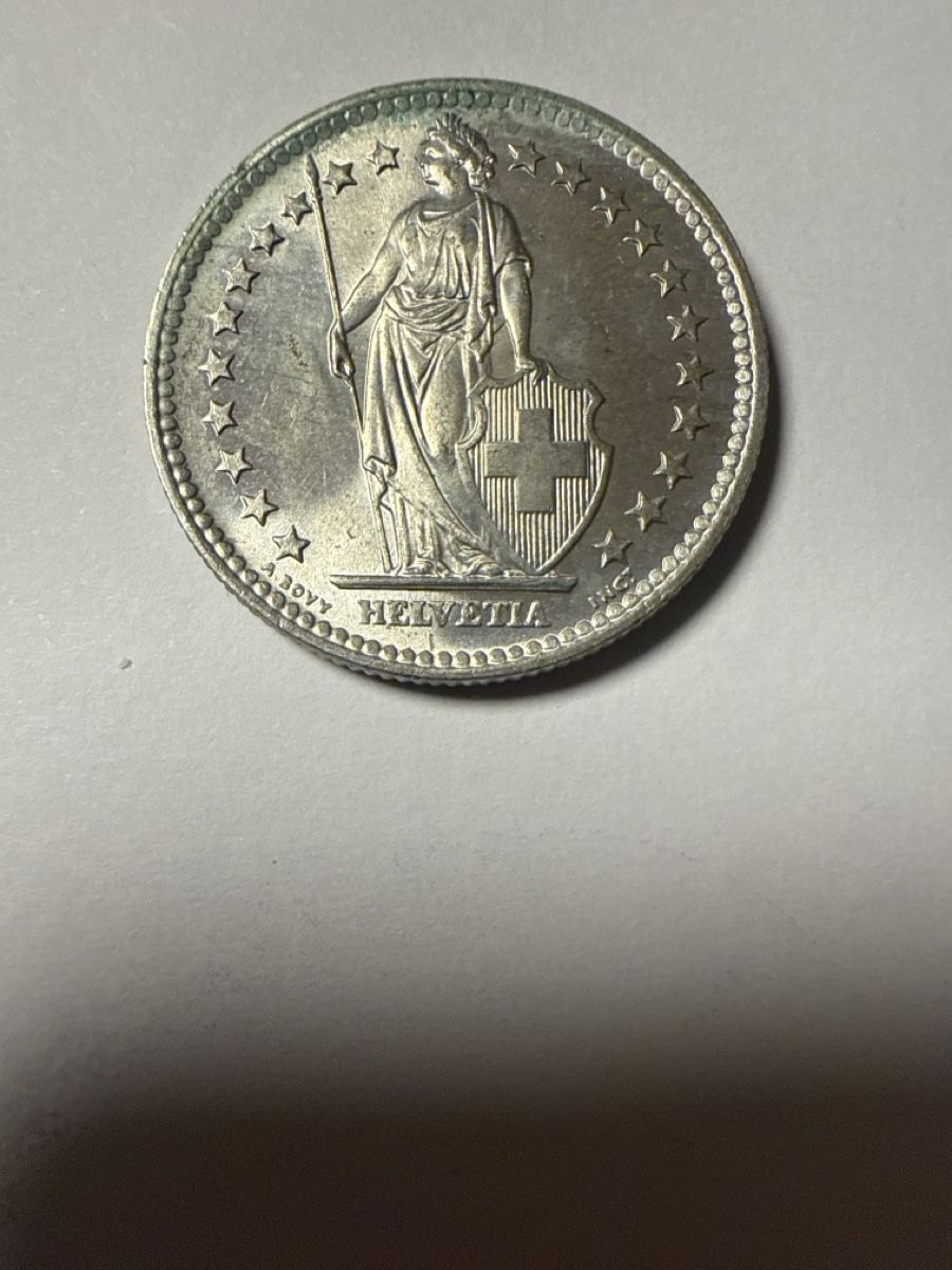 Alle Münzen: Schweizer 2 Franken Münze silber 1963 – Gebraucht aus Appenzell von Wumo74 1