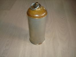 Bettflasche mit Messingdeckel und Ring gebraucht