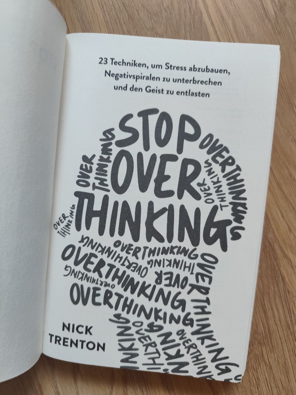 Bücher: Stop Overthinking Book by Nick Trenton – Gebraucht aus Mägenwil von VintageGirly 7