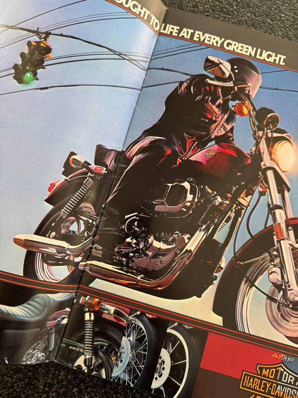 Documenti: Harley-Davidson Prospekt, Broschüre, Katalog 1980 – Usato da Niederhasli venduto da Berno 3