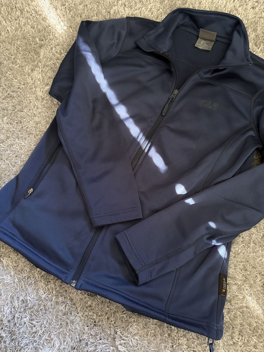 Jack Wolfskin Jacken: Jack Wolfskin Fleece Jacket Navy – Gebraucht aus Brislach von edu_t6pq 4