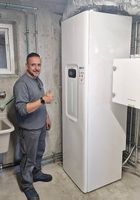 Abluftwärmepumpe für Wohnung(Stromsparend/EXTREM LEISE)