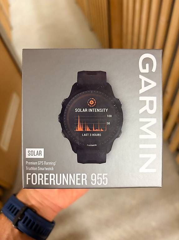 Garmin Smartwatch: Garmin Forerunner 955 Solar noire, pack complet, garantie – Gebraucht aus Collombey von malik.bkn 1
