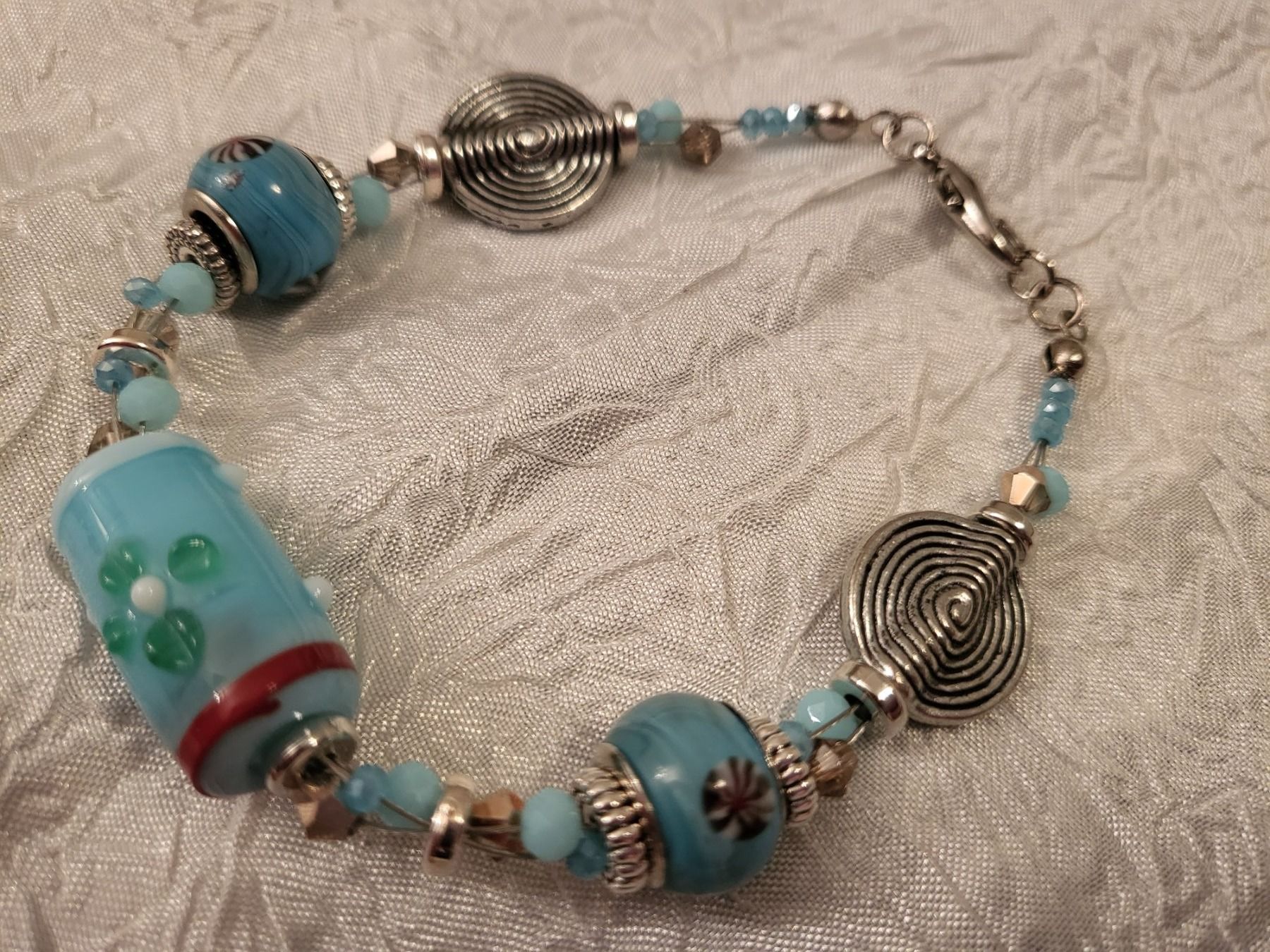 Bracciali & Braccialetti: Armkette handgemacht – Nuovo (secondo la descrizione) da Dietikon venduto da Eleda