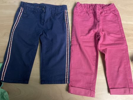 2 neue/neuwertige stretch Caprihose Gr.140