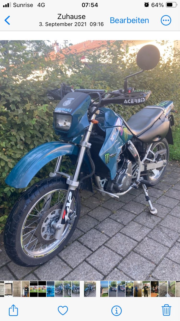 Kawasaki Enduro: Kawasaki klr 650 – Usato da St. Gallen venduto da zx10r