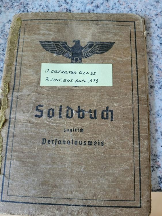 Original Soldbuch Wehrmacht 2. WK | Kaufen auf Ricardo