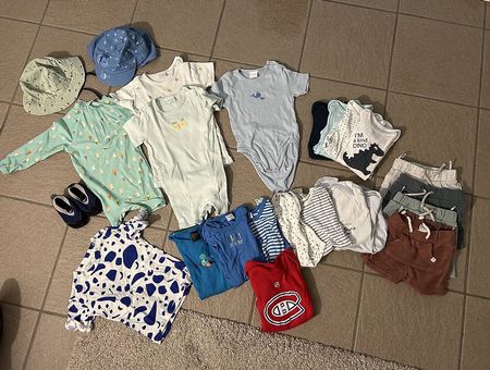 Tolles Sommerkleiderpaket Junge 74/80