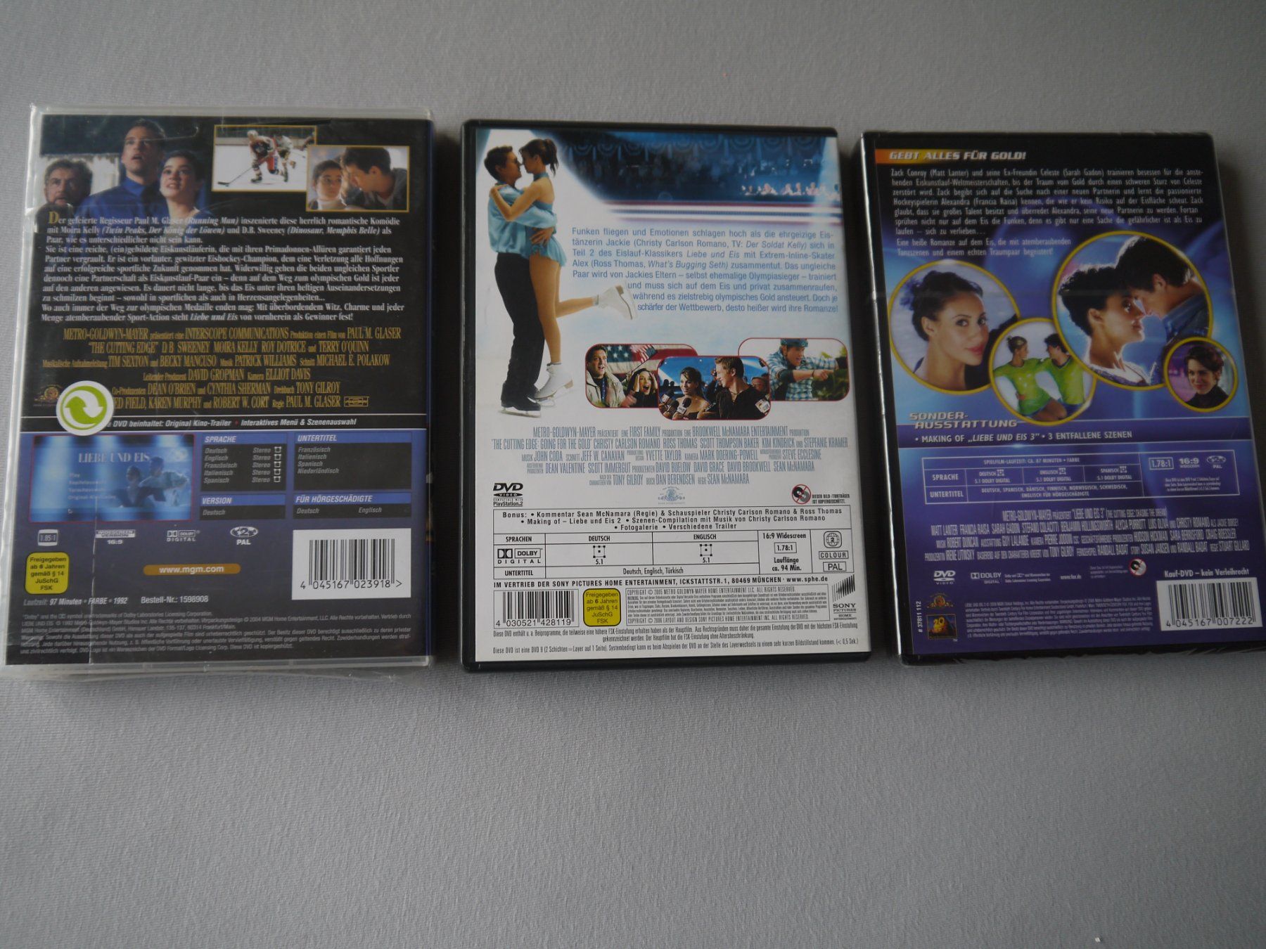 Tutti i DVDs: LIEBE UND EIS - Trilogie – Usato da Hagendorn venduto da Blaf 1