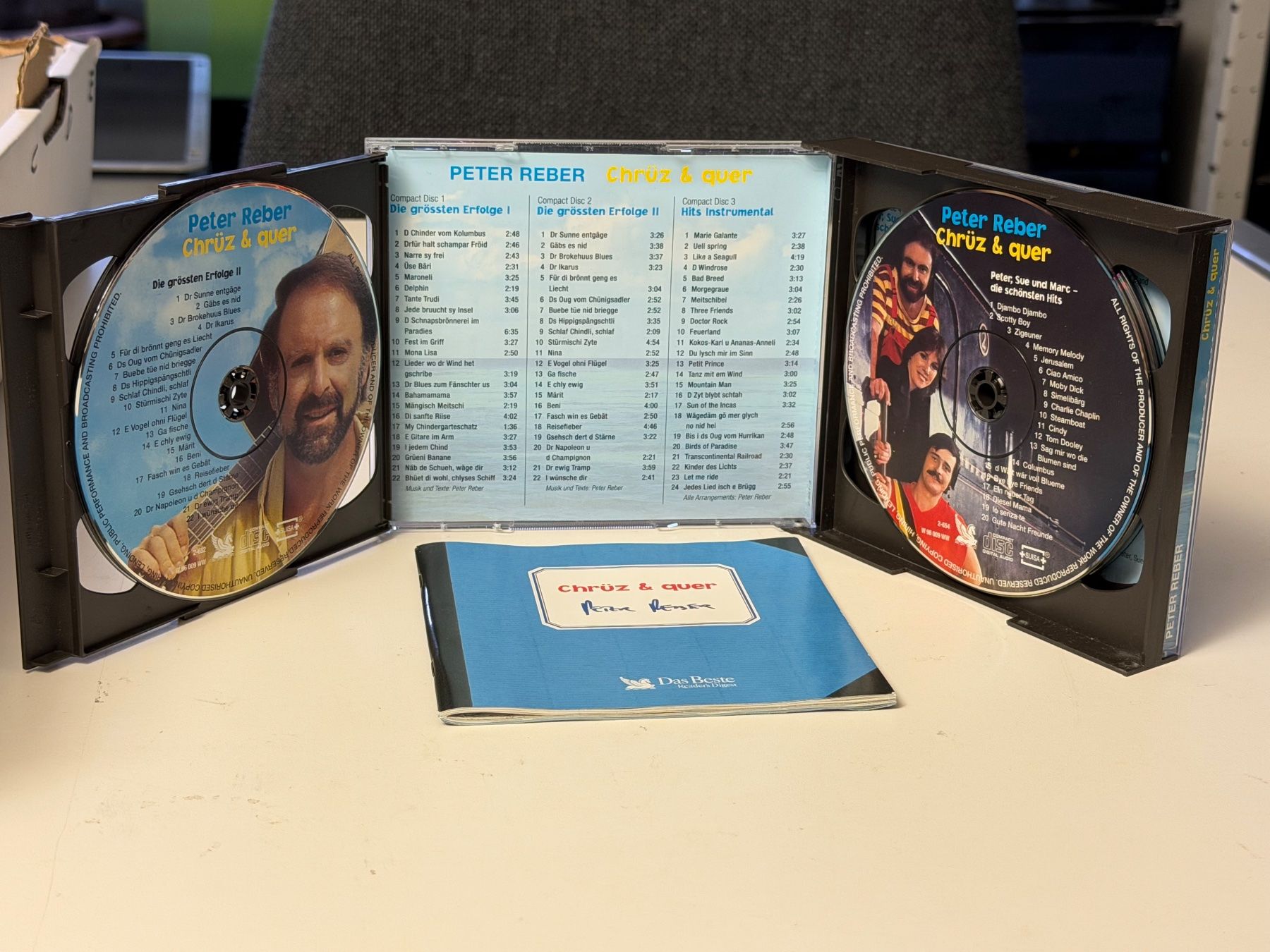CDs: Peter Reber - Chrüz und Quer - HB21A – Gebraucht aus Küsnacht ZH von Jazztilldawn 3