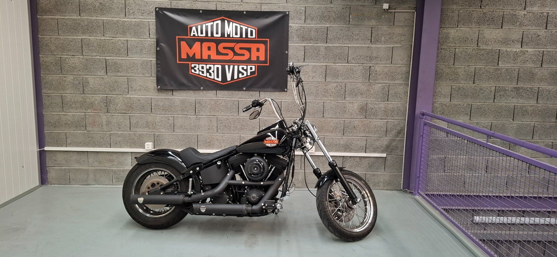 Harley-Davidson Chopper: Harley Softail EVO FXSTB – Usato da Visp venduto da Automotomassa