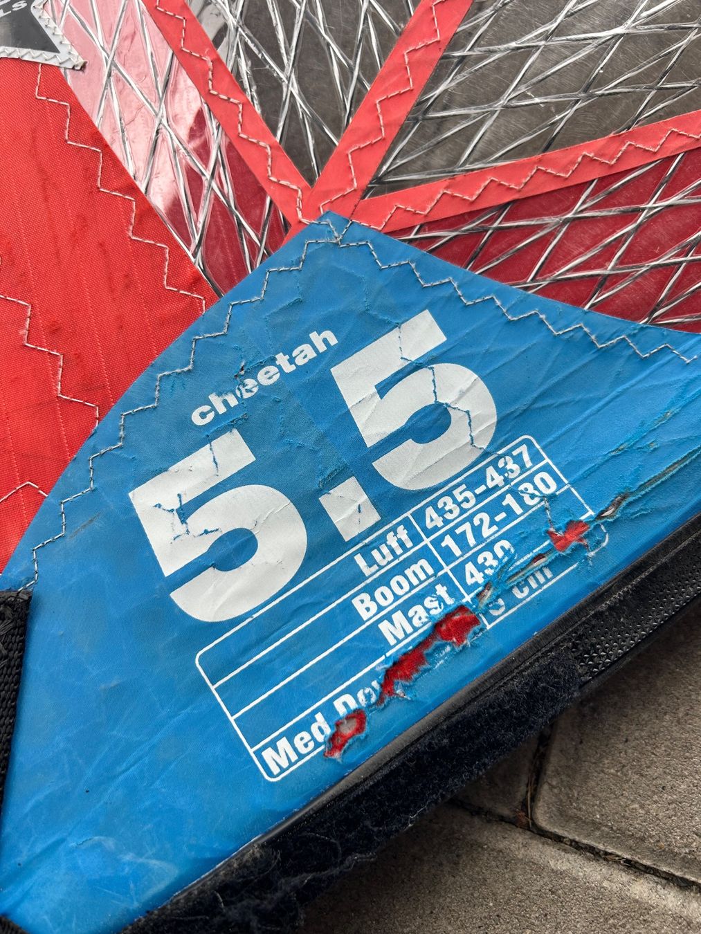 Surfen: Komplettes Windsurfrigg 5.5m2 – Gebraucht aus Altdorf UR von Rabas05 1