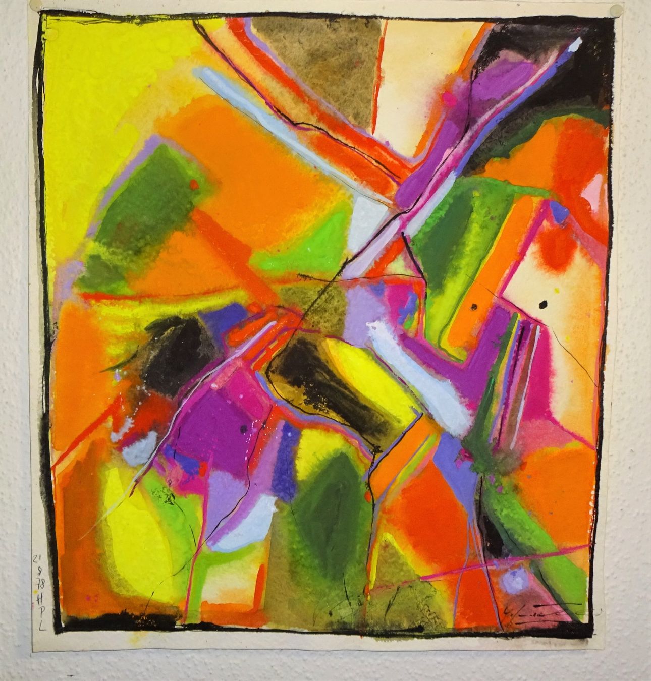 Dipinti: Original Gouache Gemälde – Usato da Zürich venduto da kunstkreis