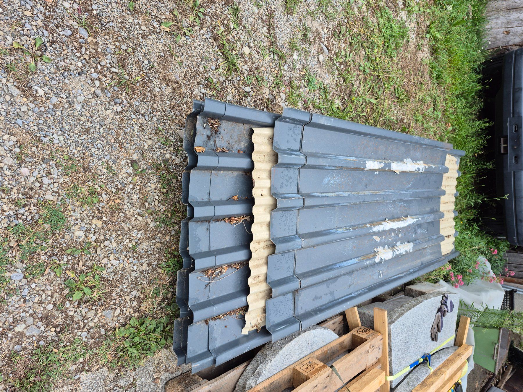 Piatti di portata: Wellblech Dachplatte Trapezblech – Usato da Basadingen venduto da tom300_5 4