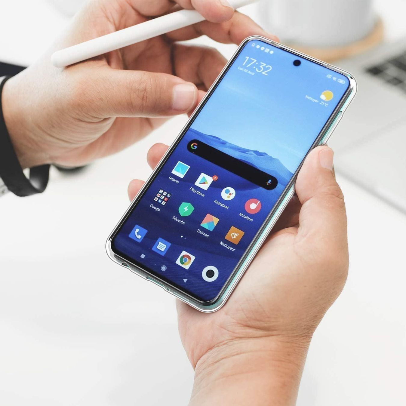 Cover & Protezioni schermo: Xiaomi Redmi Note 9 Pro Hülle Etui Silikon CLEAR Case Cover – Nuovo e nell'imballaggio originale da Volketswil venduto da coverandmore 7