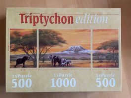 Drei Puzzles in einem - Kilimandjaro