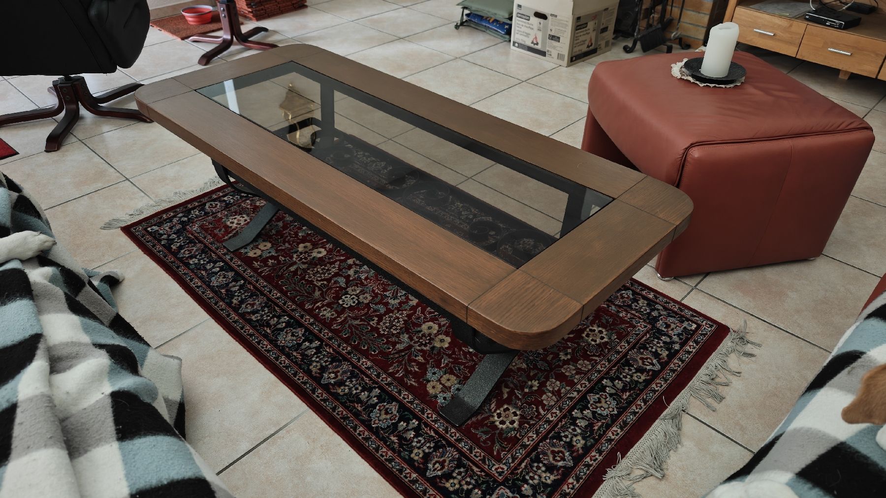 Tables: Couchtisch 140x60cm – D'occasion à Steinhausen par Kep_023