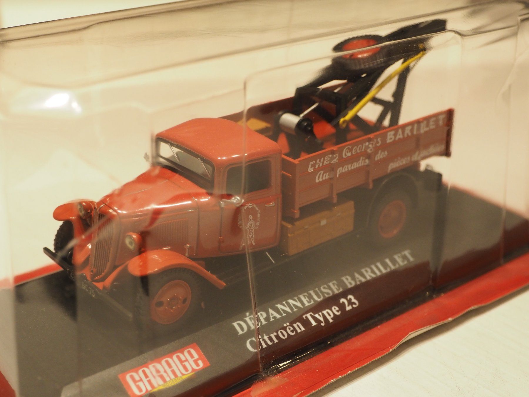 Citroën Modellautos: Citroen Type 23 Abschleppwagen Barillet - Hachette – Neu und originalverpackt aus Winterthur von 602ccm