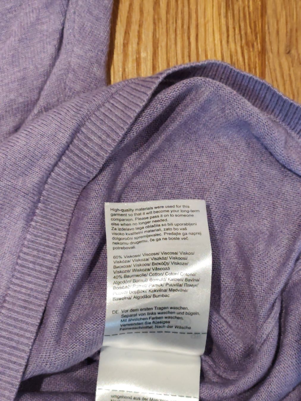 Maglioni & Felpe: Damen Pullover Street One lila Grösse 40 – Usato da Schwarzenberg LU venduto da LadySecondhand 3