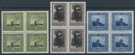 FL - 1951 - Gemälde II - Viererblock - postfrisch **