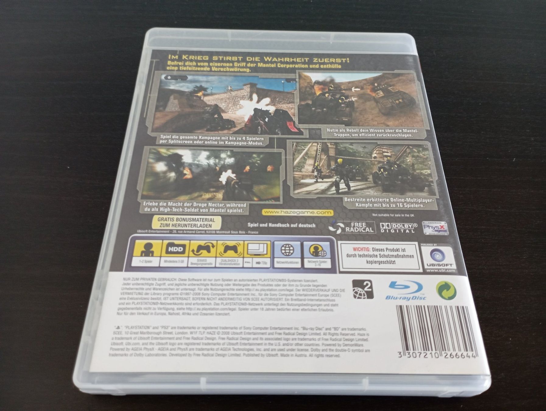 Sony Giochi: PS 3 Haze – Usato da Allschwil venduto da pri_9lsr 1