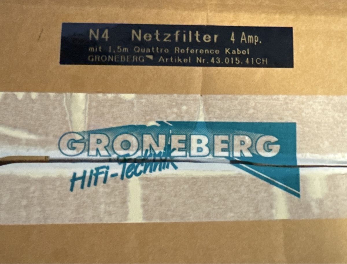 Altro Materiale elettrico: Croneberg N4 Netzfilter – Nuovo e nell'imballaggio originale da Langenthal venduto da Jurafox 2