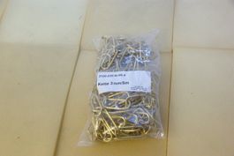 5m lange messing Gliederkette, 3 mm - OVP