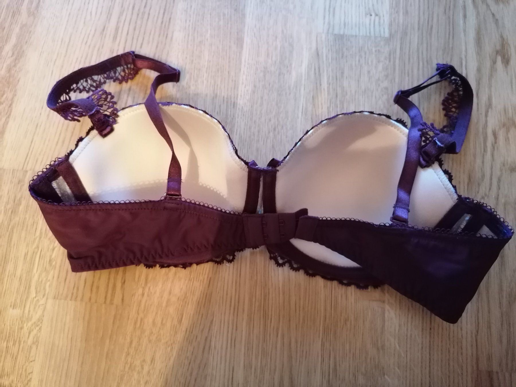 Beldona Sonstige Unterwäsche: Bh bordeaux-ecru von Beldona – Neu (gemäss Beschreibung) aus Thun von Nalu02 1