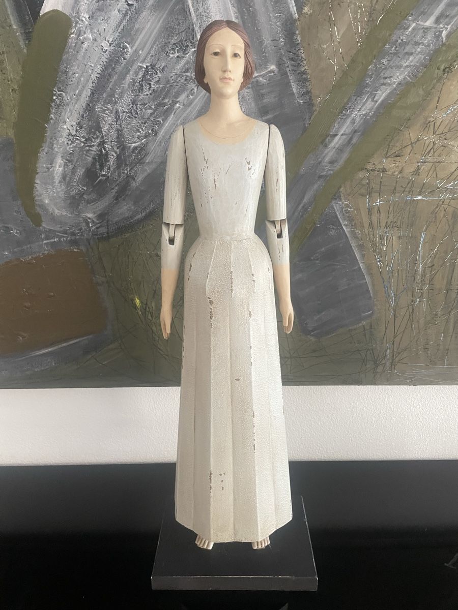 Figuren: Figur Engel Holz 80 cm  – Gebraucht aus Lausen von artehome 5