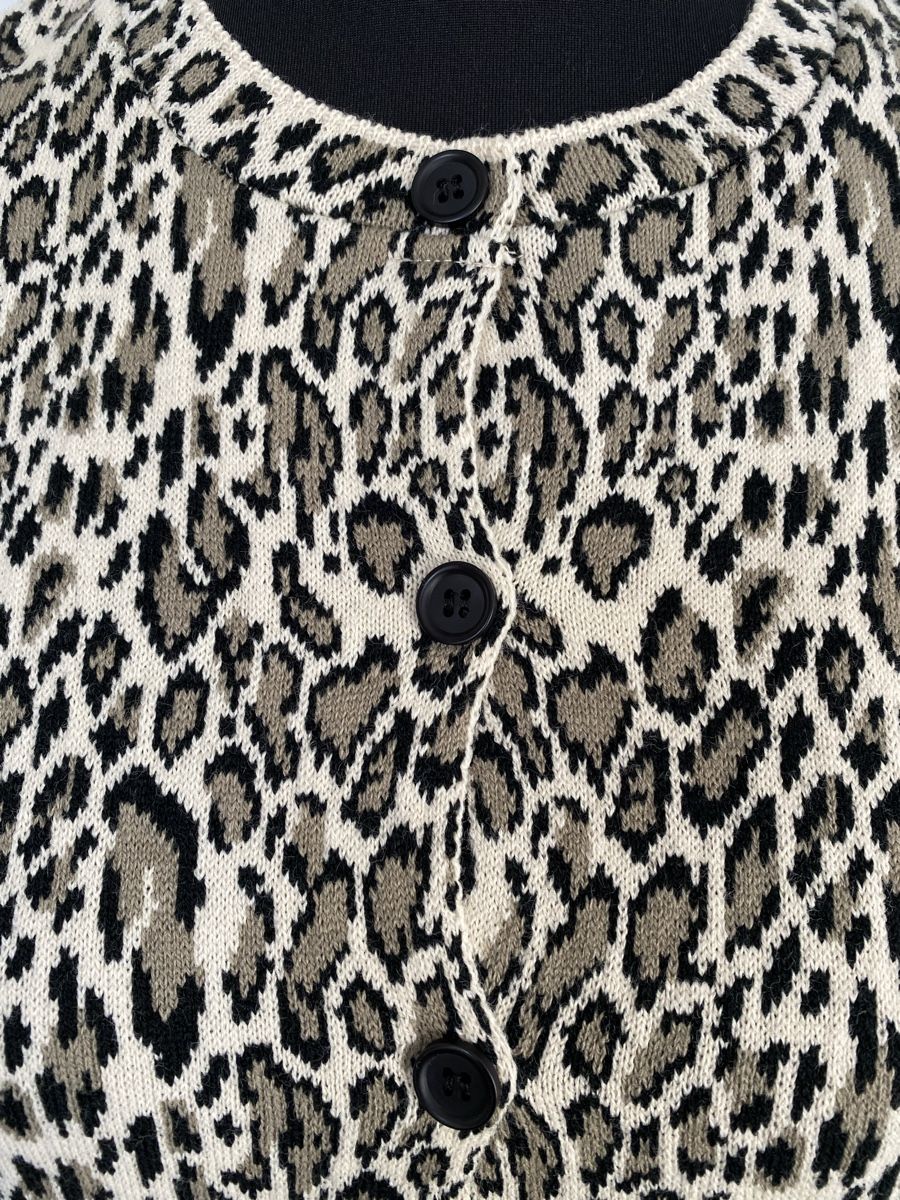 Kleider: Strick Kleid in Leoparden Muster Gr. M / Kleid – Neu (gemäss Beschreibung) aus Olten von ale_nb2x 3