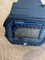 Montre Vintage Casio TS-1200 Thermometer (1983)