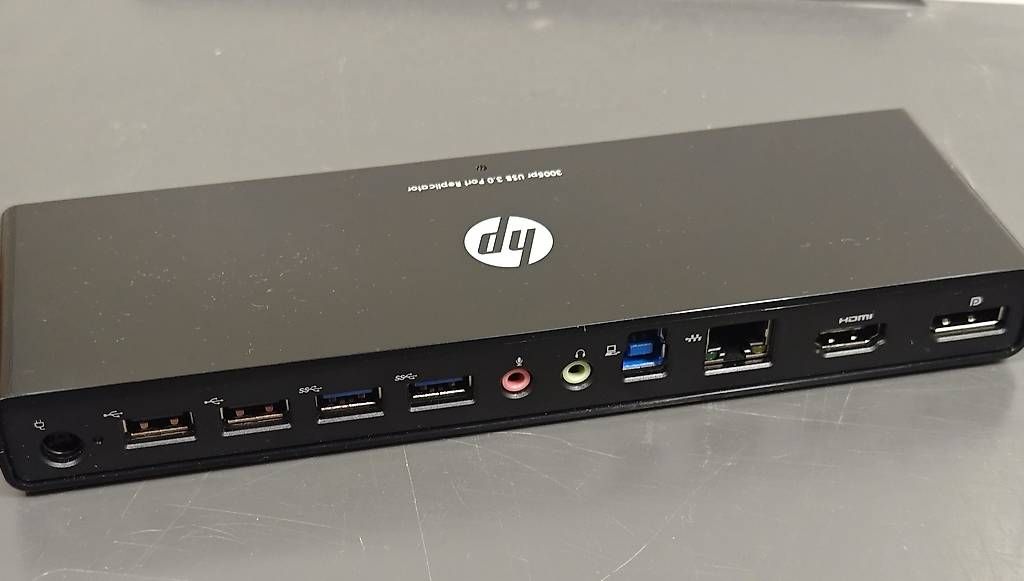 Docking station: Docking Station HP 3005pr USB 3.0 – Usato da Agno venduto da ERGA08 1