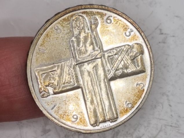 Tutti le monete: Gedenkmunze 5 FR 1963 Silber – Nuovo (secondo la descrizione) da Bure venduto da chap981