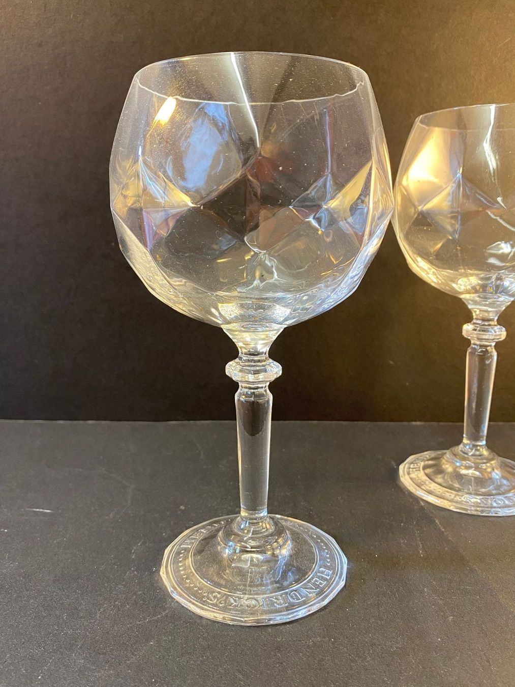Bicchieri: Vintage 2 Kristall Gläser – Usato da Schaffhausen venduto da vintageville 4