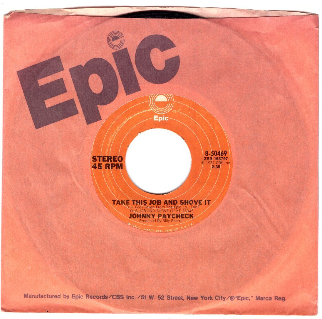 Vinyles: JOHNNY PAYCHECK – D'occasion à Bassersdorf par house-of-vinyl