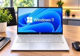 2 in 1 HP Pavilion x360 Convertible, Touchscreen, Windows 11