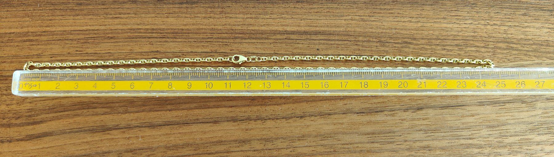 Catenine: Halskette, 18K Gold, ca. 50cm – Nuovo e nell'imballaggio originale da Rümlang venduto da 21f 2