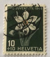 PRO JUVENTUTE  BRIEFMARKEN GESTEMPELT   
