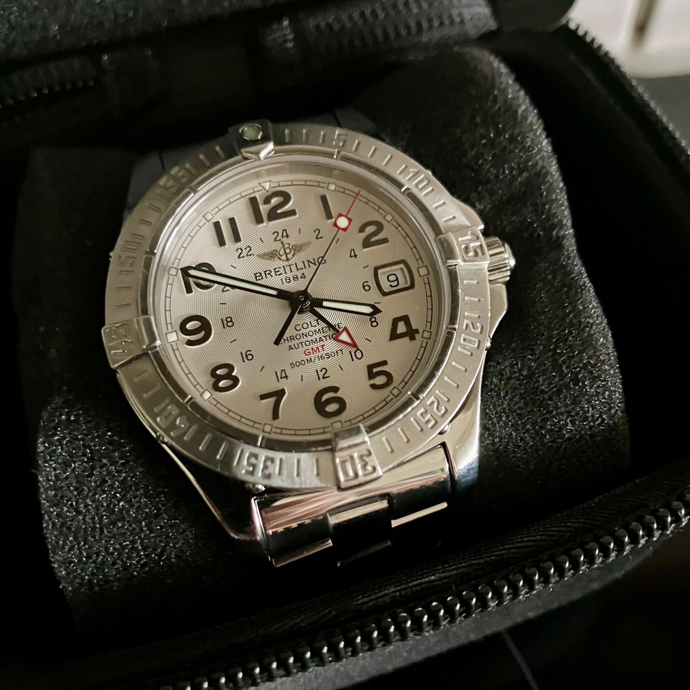 Breitling Orologi: Breitling Colt GMT Automatik Chrono – Usato da Wil SG venduto da TimeWorld61