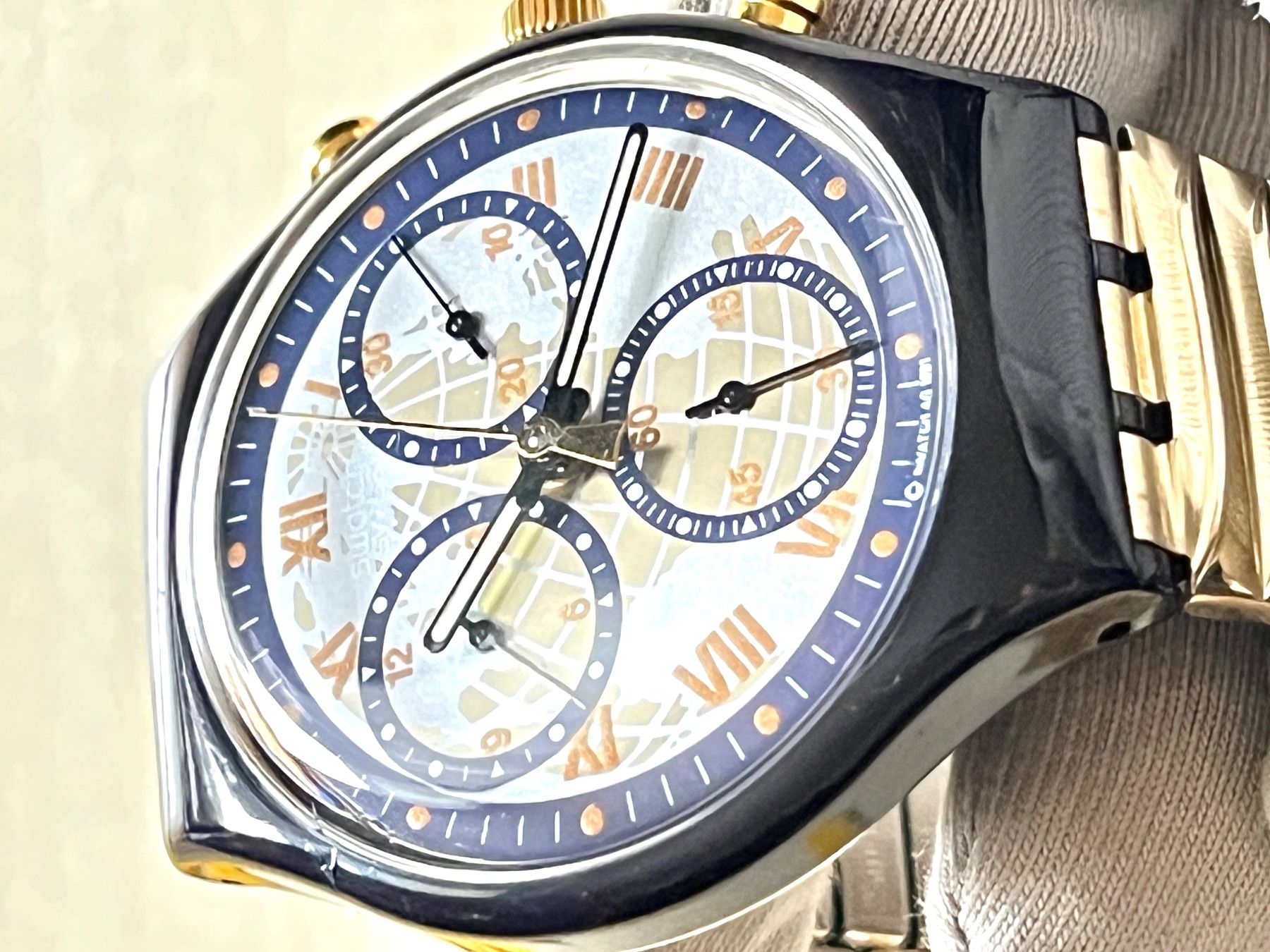 Swatch Orologi: Vintage Swatch Uhr, Chronograph – Usato da Grenchen venduto da chththl 3