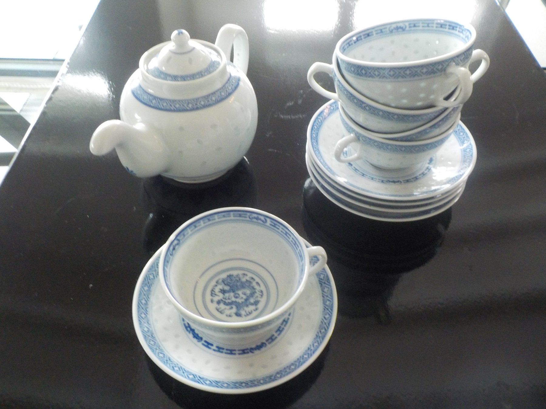 Set di piatti: Chinesisches Teaservice – Usato da Muri b. Bern venduto da Ricardodecor 2