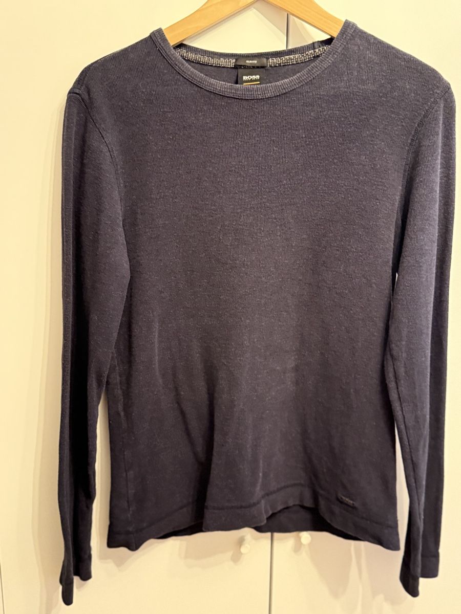 T-Shirts: Maglia BOSS blu Navy  – Gebraucht aus Geroldswil von Franciii-